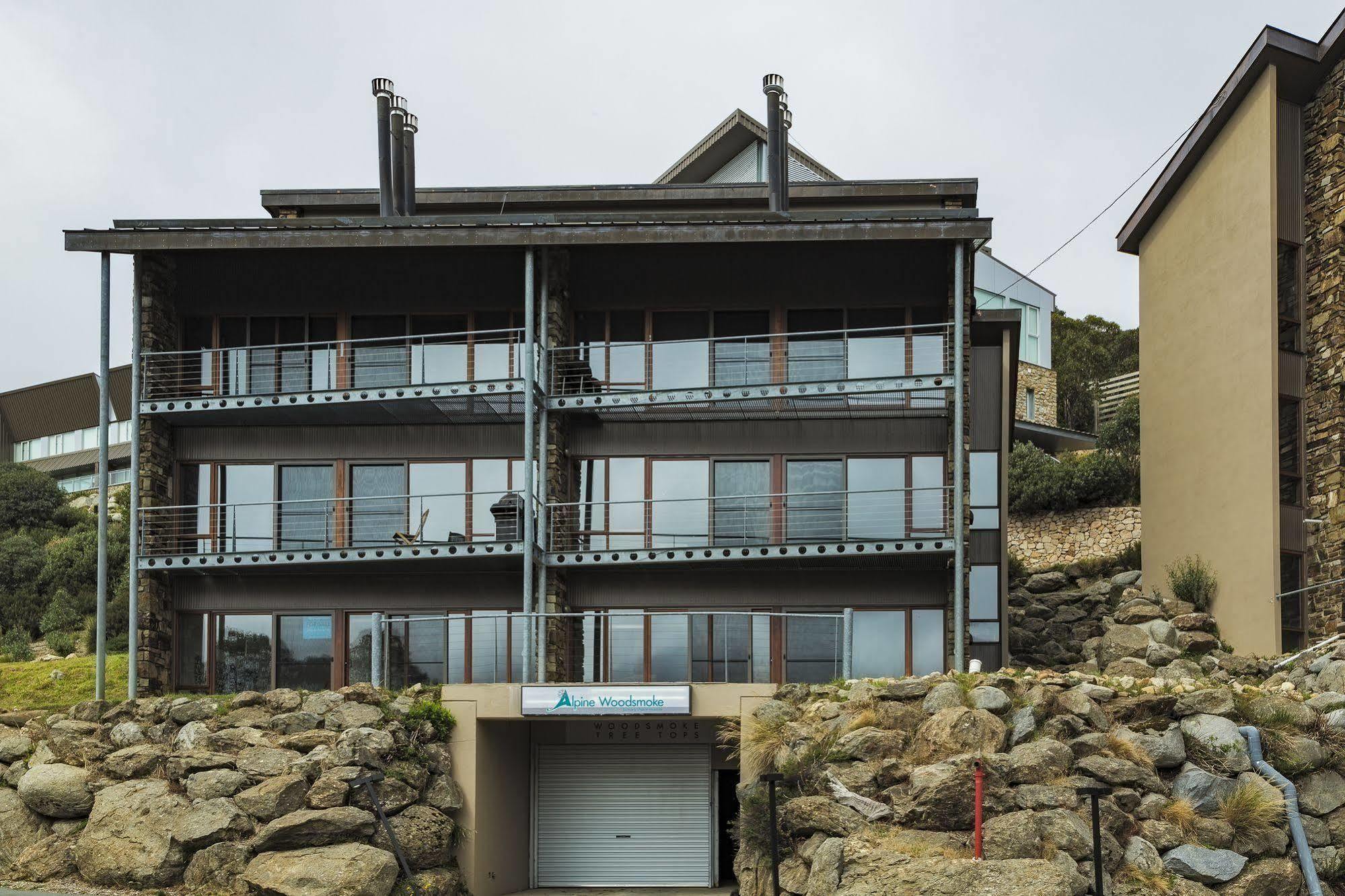 Alpine Woodsmoke Apartments ฟอลส์ครีก ภายนอก รูปภาพ